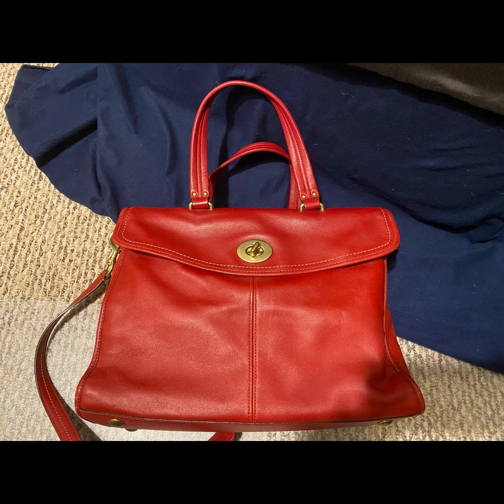 Coach briefcase/work tote bag. Pristine “like new” condition.